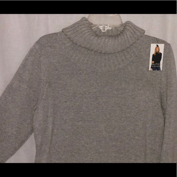 Nautica Women’s Soft Knitted Turtleneck Sweater - Picture 3 of 8